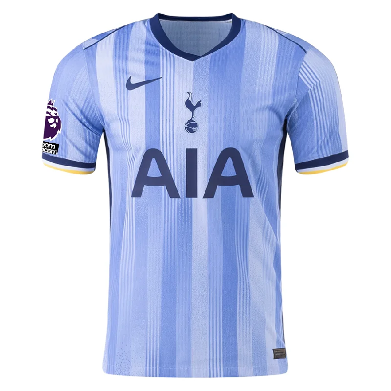 Nike Tottenham Authentic Away Jersey w/ EPL + No Room For Racism Patches 24/25 (Cobalt Bliss/Binary Blue)