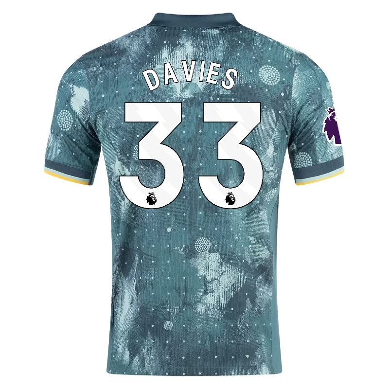 Nike Tottenham Ben Davies Third Jersey w/ EPL Patch 24/25 (Enamel Green/Bicoastal)