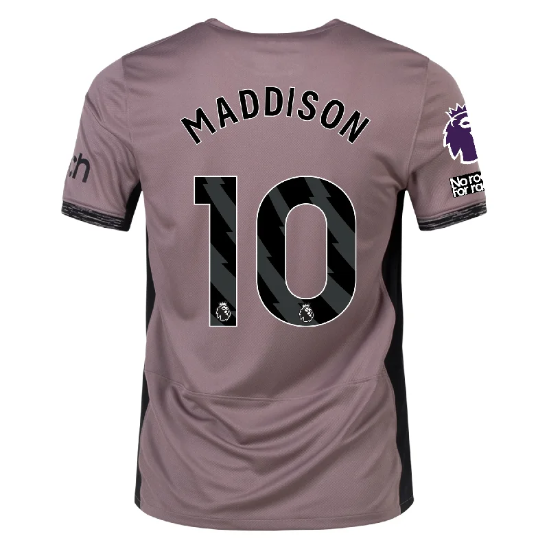 Nike Tottenham James Maddison Third Jersey w/ EPL + No Room For Racism Patches 23/24 (Taupe Haze/Diffused Taupe)