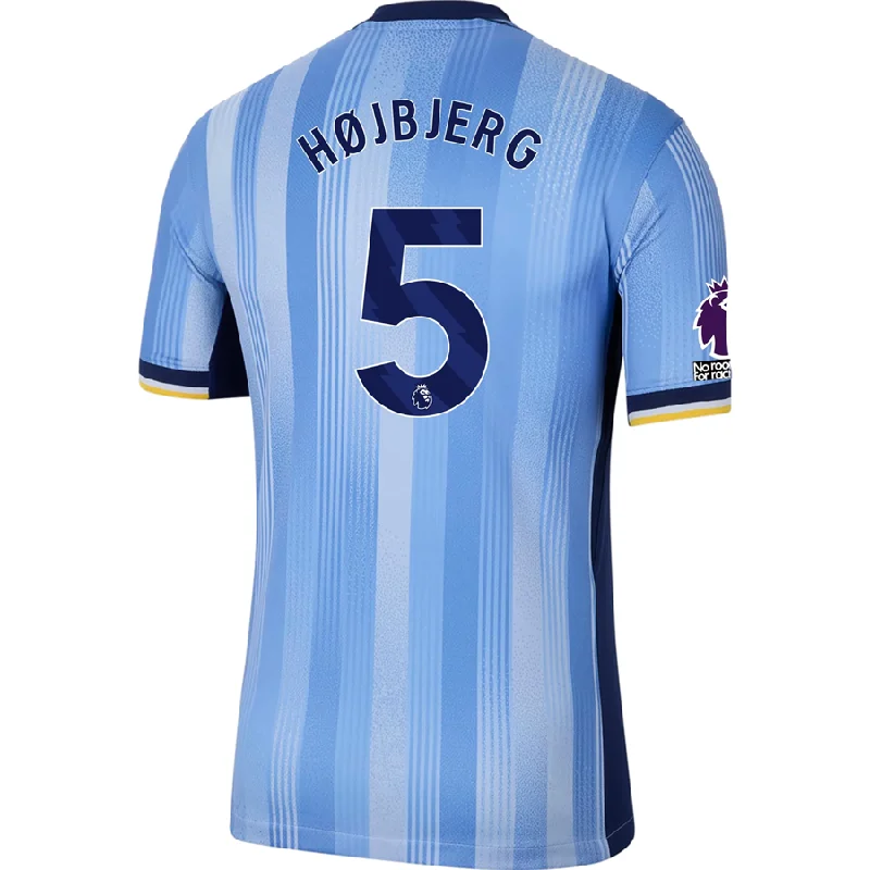 Nike Tottenham Pierre-Emile Højbjerg Away Jersey w/ EPL + No Room For Racism Patches 24/25 (Cobalt Bliss/Binary Blue)