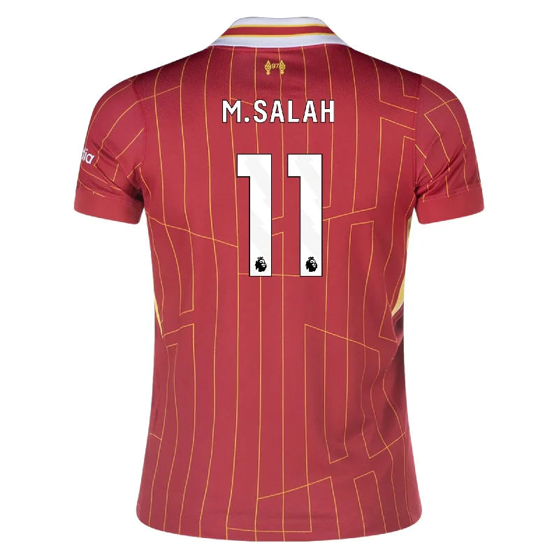 Nike Youth Liverpool Mohamed Salah Home Jersey 24/25 (Gym Red/Chrome Yellow)