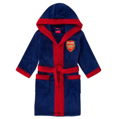 Official Arsenal FC Boys Dressing Gown