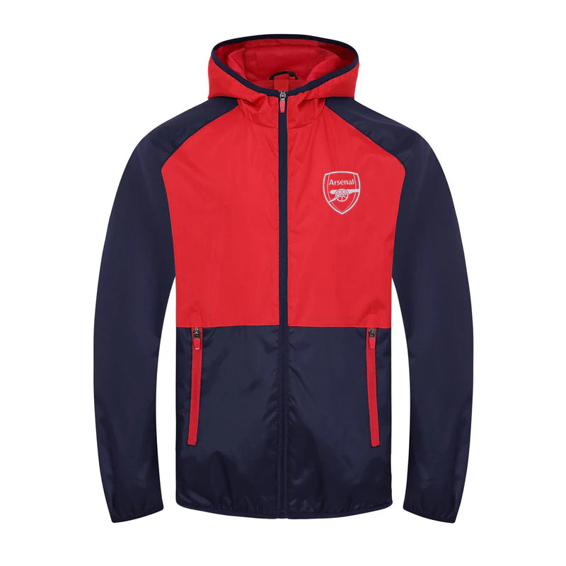 Official Arsenal FC Boys Shower Jacket