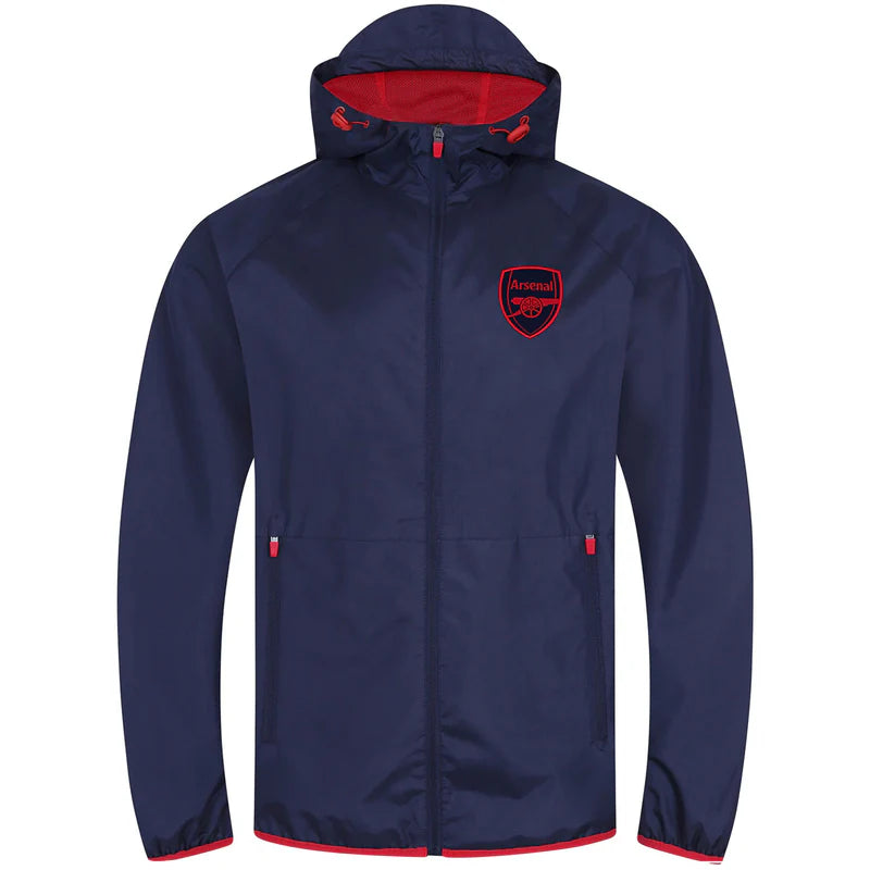 Official Arsenal FC Mens Shower Jacket