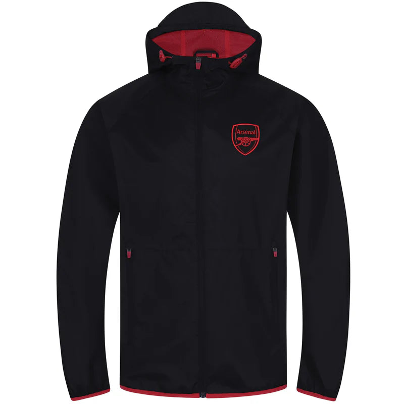 Official Arsenal FC Mens Shower Jacket