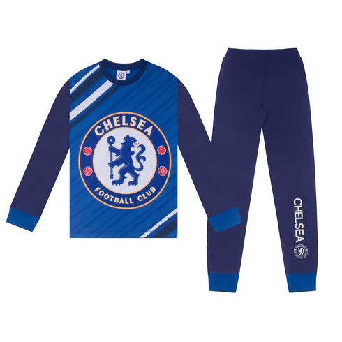 Official Chelsea FC Boys Pyjamas Long