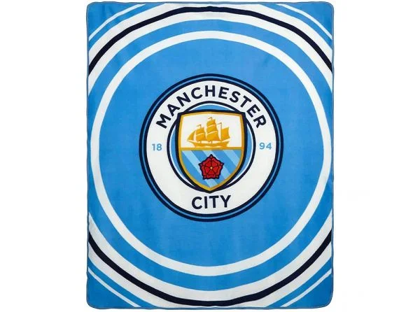 Official Man City Fleece Blanket