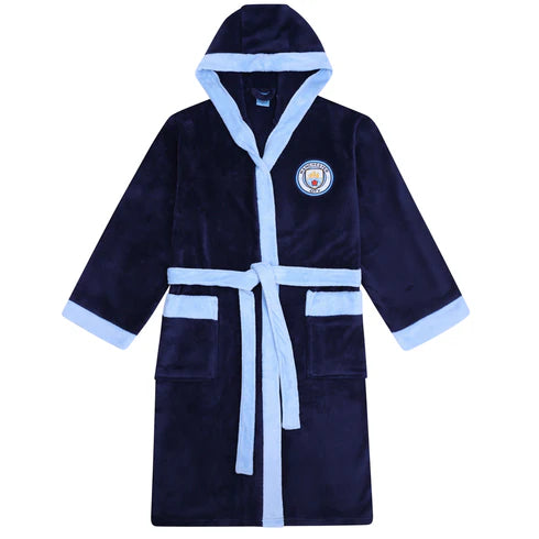 Official Manchester City FC Mens Dressing Gown