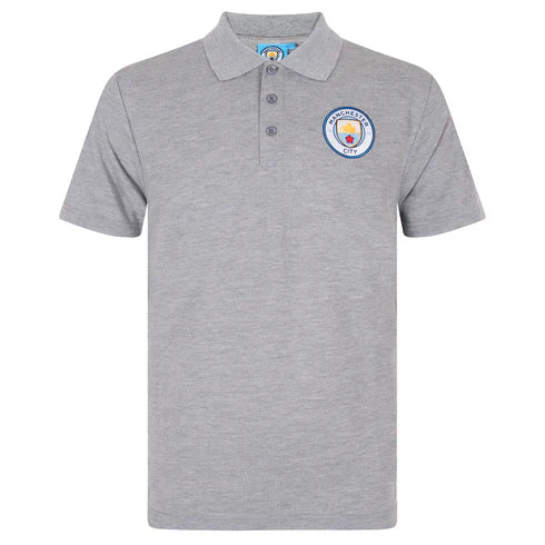 Official Manchester City FC Mens Polo Shirt