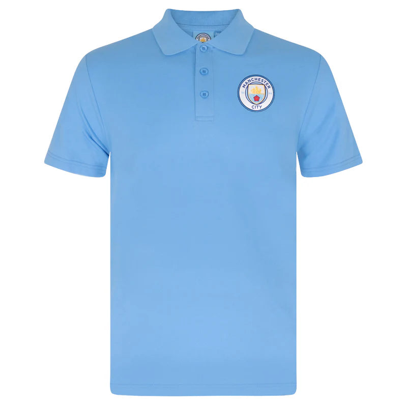 Official Manchester City FC Mens Polo Shirt