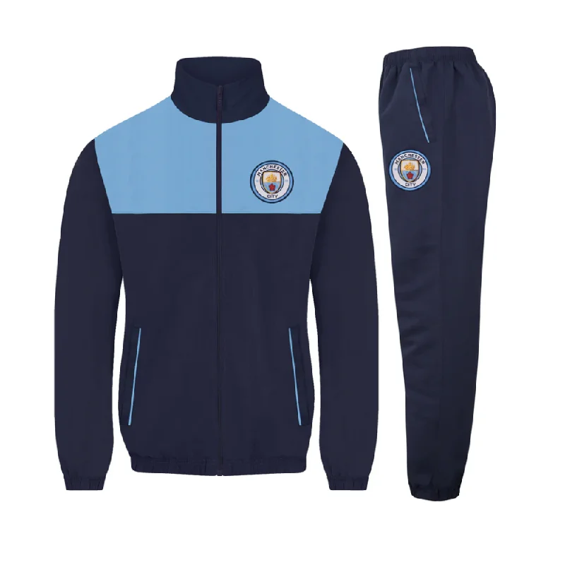 Official Manchester City FC Mens Tracksuit