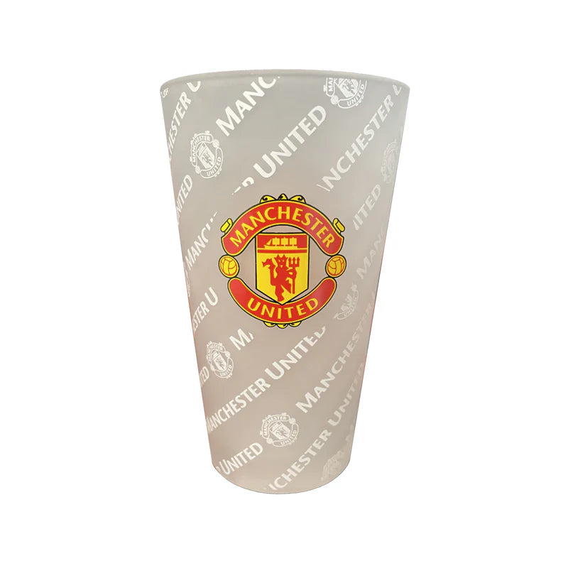 Official Manchester United FC Tumbler Frosted Glass