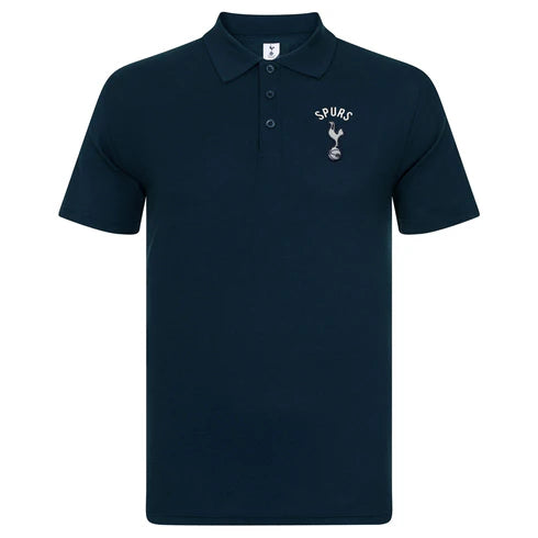 Official Tottenham Hotspur FC Mens Crest Polo Shirt