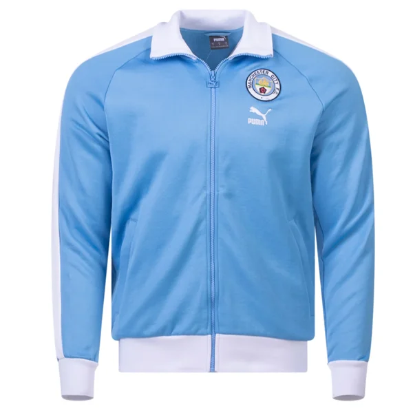 Puma Manchester City Heritage Track Jacket 22/23 (Team Light Blue/Puma White)