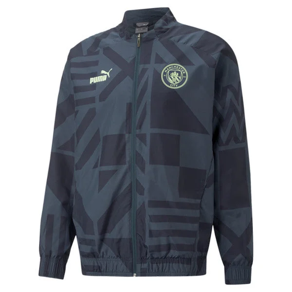 Puma Manchester City Prematch Jacket 22/23 (Parisian Night/Light Fizzy)