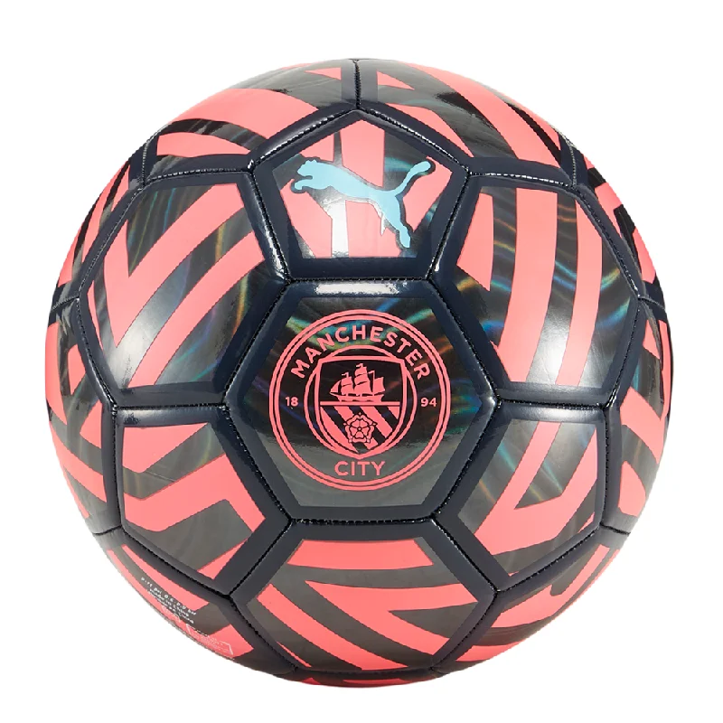 Puma Manchester City Mini Fan Ball (Puma Black/Sunset Glow)