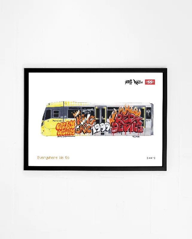 Red Devil Metro - Print