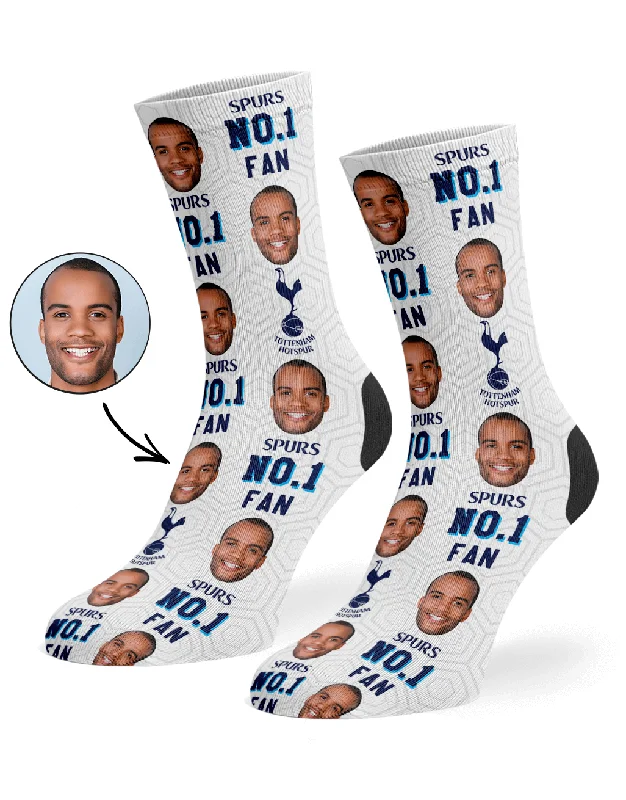 Spurs Number 1 Fan Socks