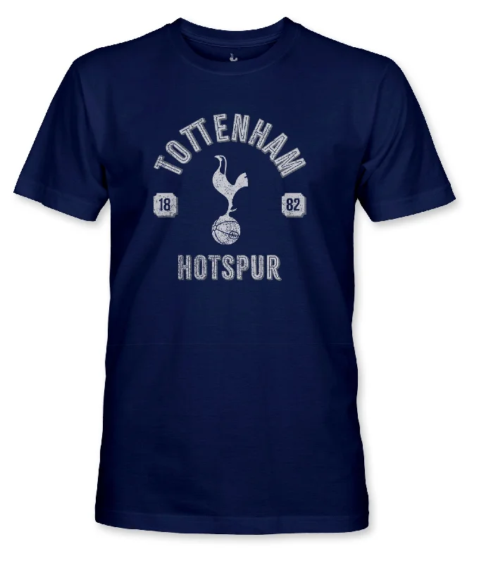 Tottenham Hotspur Established Location Cotton T-Shirt - Navy