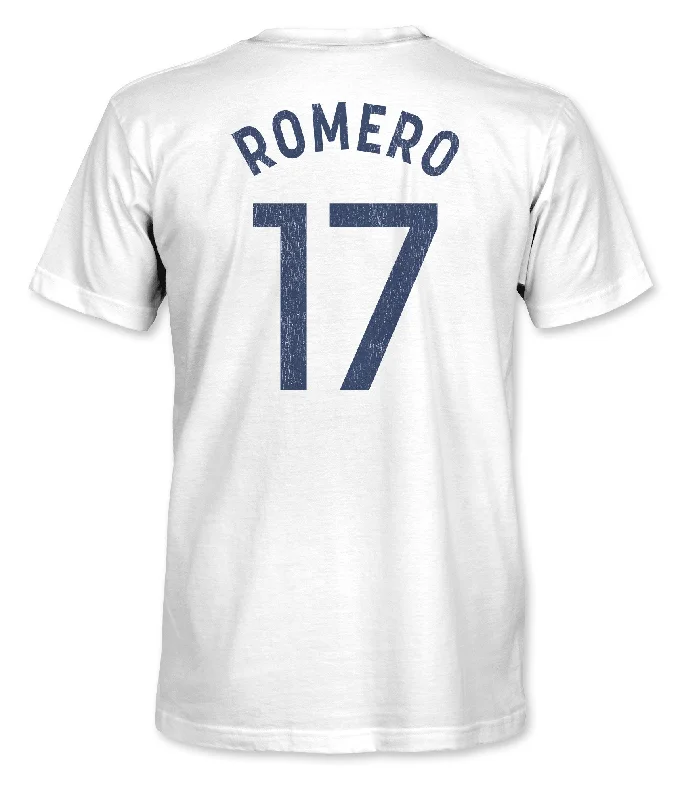 Tottenham Hotspur Cuti Romero Cotton T-Shirt - White