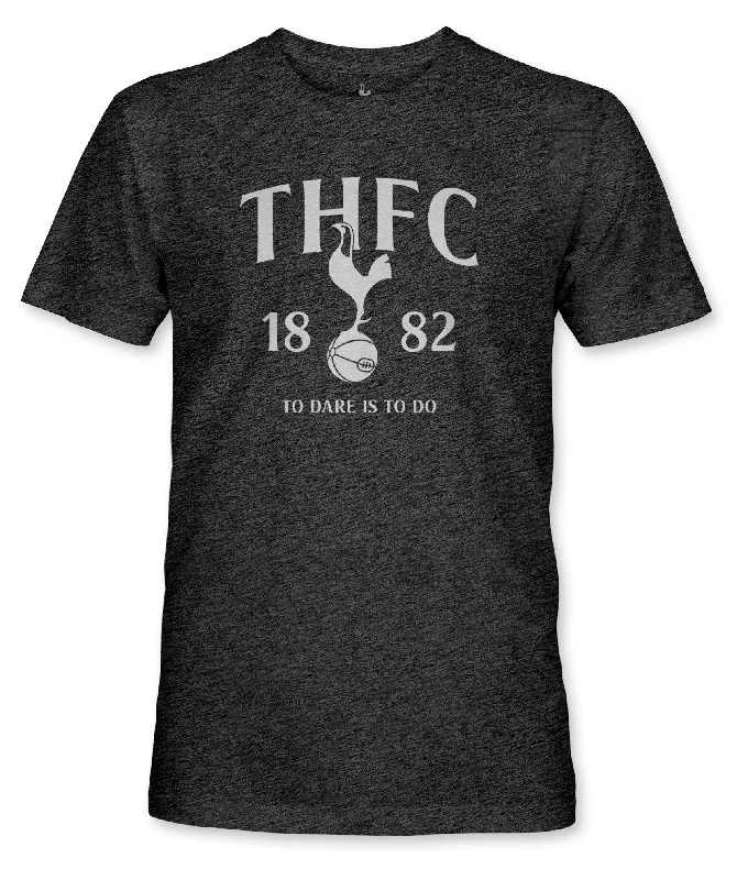 Tottenham Hotspur Established Location Vintage Triblend T-Shirt - Black