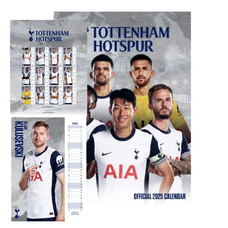 Tottenham Hotspur Official 2025 A3 Calendar