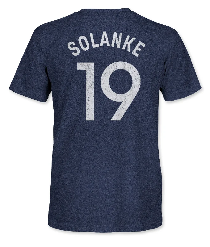 Tottenham Hotspur Solanke Vintage Triblend T-shirt - Navy