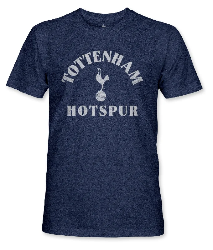 Tottenham Hotspur Team Arch Vintage Triblend T-Shirt - Navy