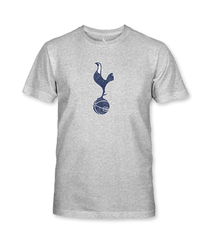 Tottenham Hotspur Youth Full Color Cotton T-Shirt - Grey