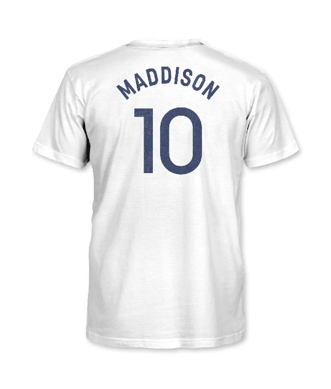 Tottenham Hotspur Youth James Maddison Cotton T-Shirt - White