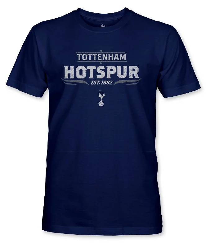 Tottenham Hotspur Team Legacy Cotton T-Shirt - Navy