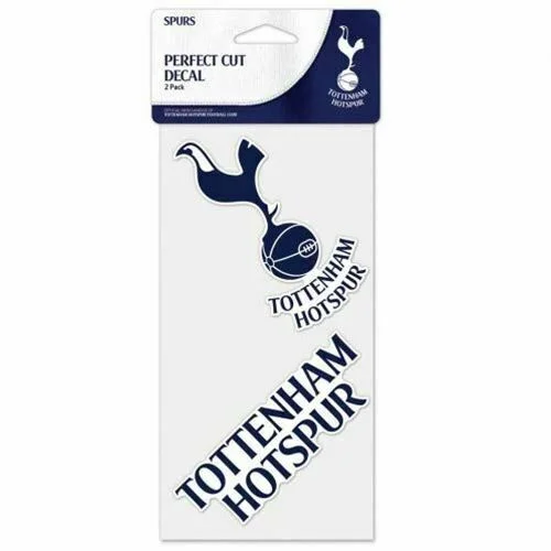 Wincraft Tottenham Hotspur FC Die Cut Set of Two 4x4 Decals