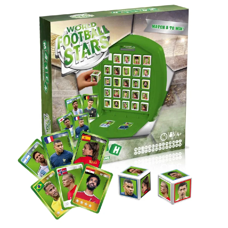 World Football Stars Crazy Cube Game- Green