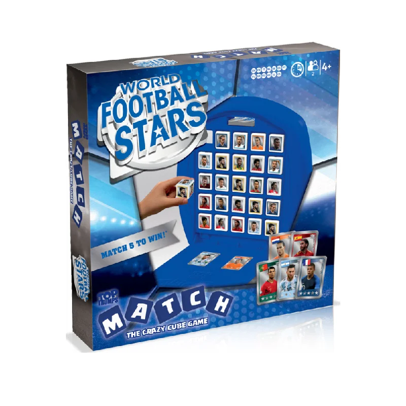 World Football Stars Crazy Cube Game- Blue